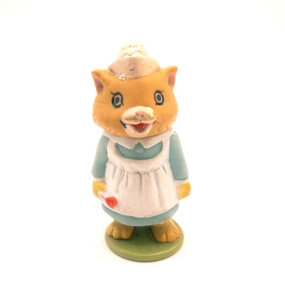 Playskool Other - Puzzletown Mother Cat Family Cottage Replacement Figure Piece Plastic Part Set B